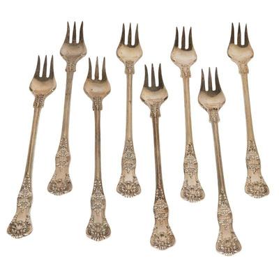 Six Tiffany& Co. cocktail forks