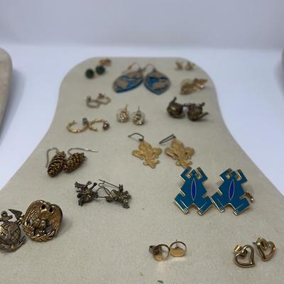 Gold Tone Earrings 