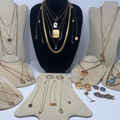 Gold Tone Jewelry Collection