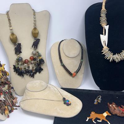 Brown And Black In Natural Material 