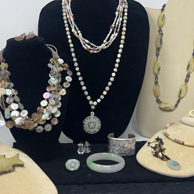 Jewelry  Made Of Seashells And More