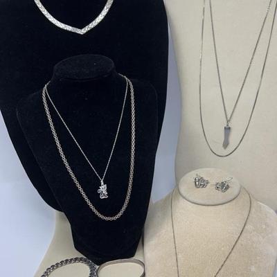 Sterling Silver Necklaces And More