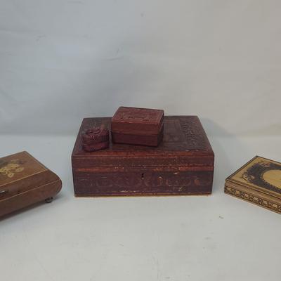 Wood Jewelry Boxes and More
