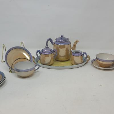 Porcelain or Ceramic Miniture Tea Set