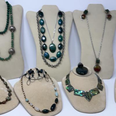 Beaded Green Jewelry  And More