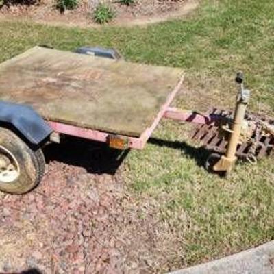 Small Tow Trailer with Title