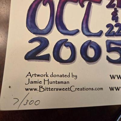 Rare Limited Edition Rex Foundation 2005 Poster Featuring Dark Star Orchestra