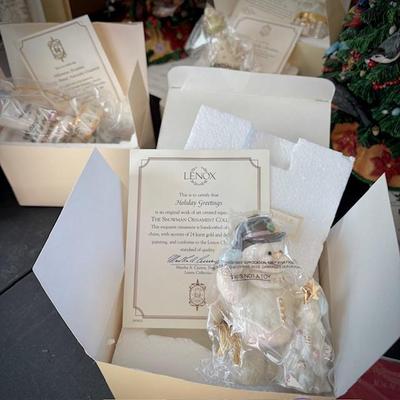 Lenox ornaments