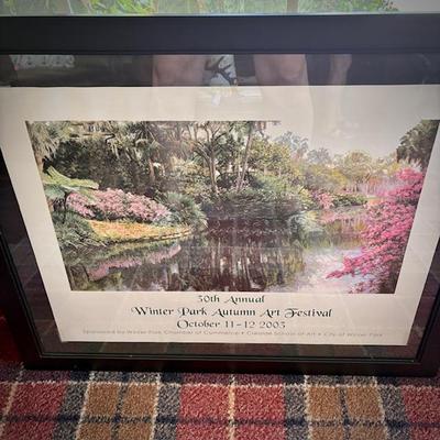 2003 Winter Park Art Festival poster