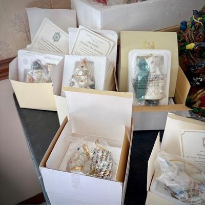 Lenox Christmas ornaments