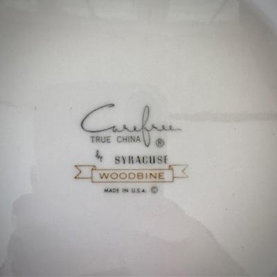 True China Carefree "Woodbine" china set