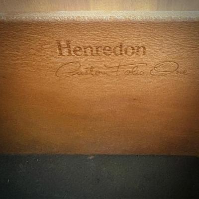 Vintage Henredon china cabinet