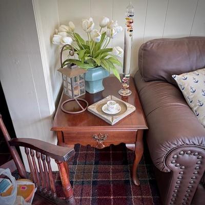 One of two end tables