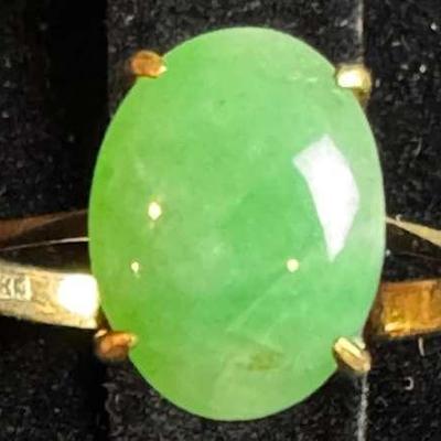 18K Jadeite Ring 