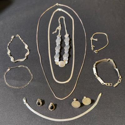 Sterling Silver Jewelry Collection Featuring Italian Sterling 