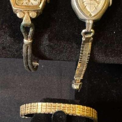 Three Women’s Watches Featuring Hampden, Clinton With Diamond Accents, And Burtona 