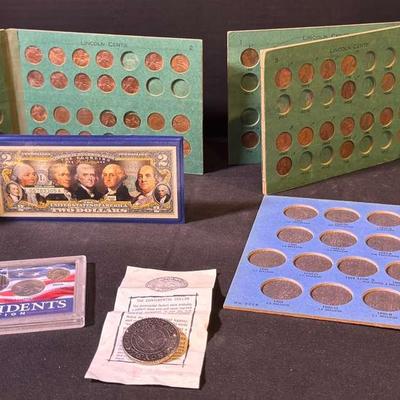 Lincoln Cent Collection And Other Collectible Coins