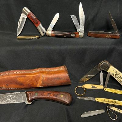 Vintage Knives Featuring Western, Imperial, Anvil And More 