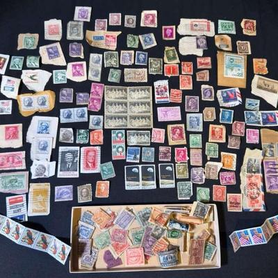 Vintage International Stamp Collection