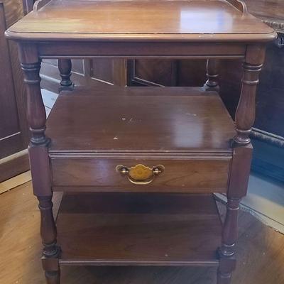 Wooden Side Table 