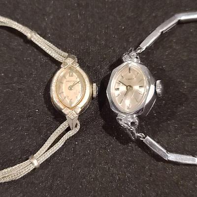 Croton Watch With Diamond Accents & Timex Watch