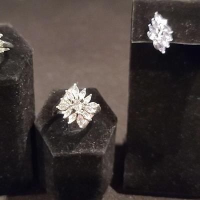 .925 Gemstone Earrings & Rings