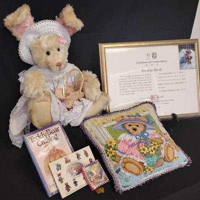 Ct152v handmade bunny artist serieta harrell