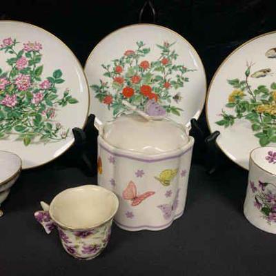 Ct176 butterflies and flowers