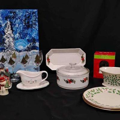 Ct134 christmas dish set