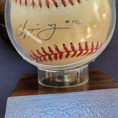 Chipper Jones #10 Signed Baseball