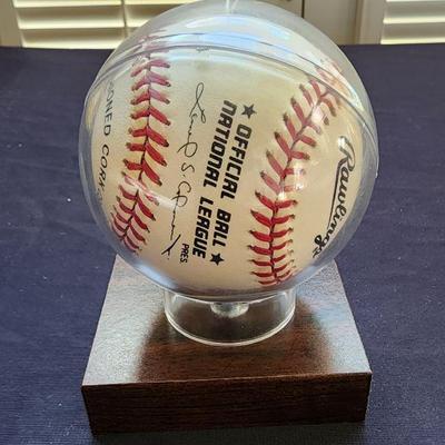 Chipper Jones #10 Signed Baseball