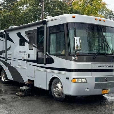 2006 HOLIDAY RAMBLER 34' RV MOTORHOME WITH SLIDE-OUTS | **AS-IS** This beautiful motorhome is From The Estate of Edward G. Hess, Jr.
