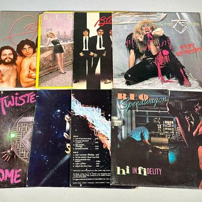 ROCK & OTHER VINYL RECORDS | Vinyl Record albums including: REO Speedwagon "Hi Infidelity" (FE 36844) KC and The Sunshine...