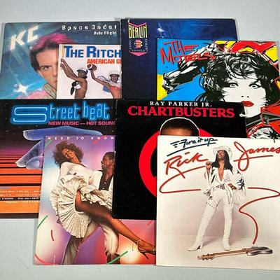 FUNK & OTHER VINYL RECORDS | Vinyl record albums including: Rick James "Fire it Up" (G8-990M1) Ray Parker Jr. "Chart...