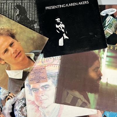 (10pc) Karen Akers Dan Hill Air Supply The Moody Blues Neil Young Don Henley Harry Chaplin Kim Carnes James Taylor Art Garfunkel | Art...