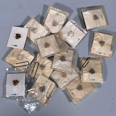 (15pc) SEIU UNION PINS | Lot of new Service Employees International Union pins from various years.