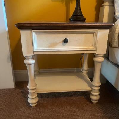 Pair of Haverty Furniture Co. End Tables ; approx 26" H x 26" W x 24" D; BUY THEM NOW $125
