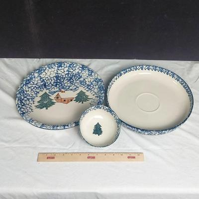 Teinshan Cabin In The Snow Plates
