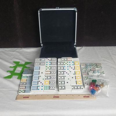 Mexican Train Dominoes Set