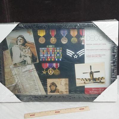 14x22 Shadow Box Black Modern Frame