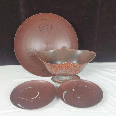 Metal Decorative Vessels