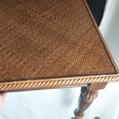 Coffee Table Rattan Top!