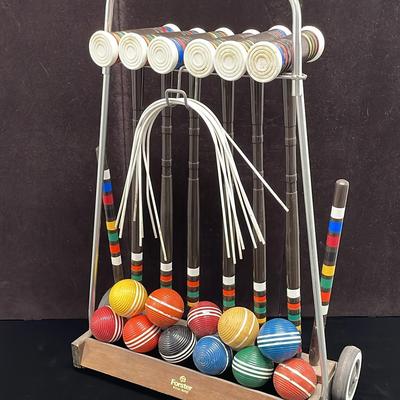 Vintage Forster Croquet Set