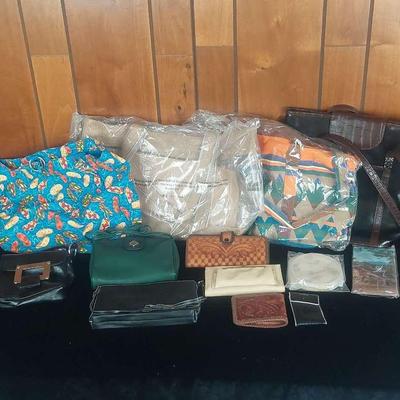 Vintage Leather Wallets, Purses & New Purses