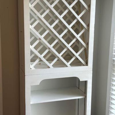 Shaker Wine Wall Holder Bookcase 