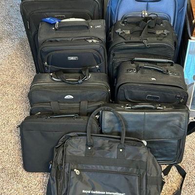 Assorted Luggage and Travel Bags 