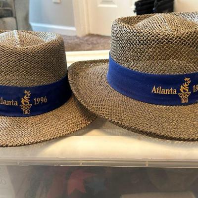 Never Worn 1996 Atlanta Olympic Games Straw Hats 