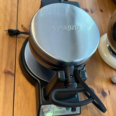Waring Stainless Steel Waffle Maker 