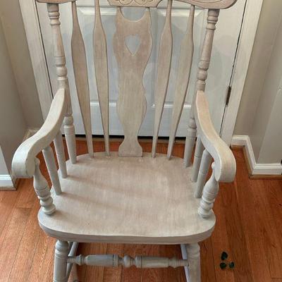 Wood Rocking Chair 