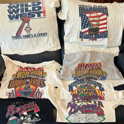Vintage Atlanta Braves T-Shirts and Sweatshirt 